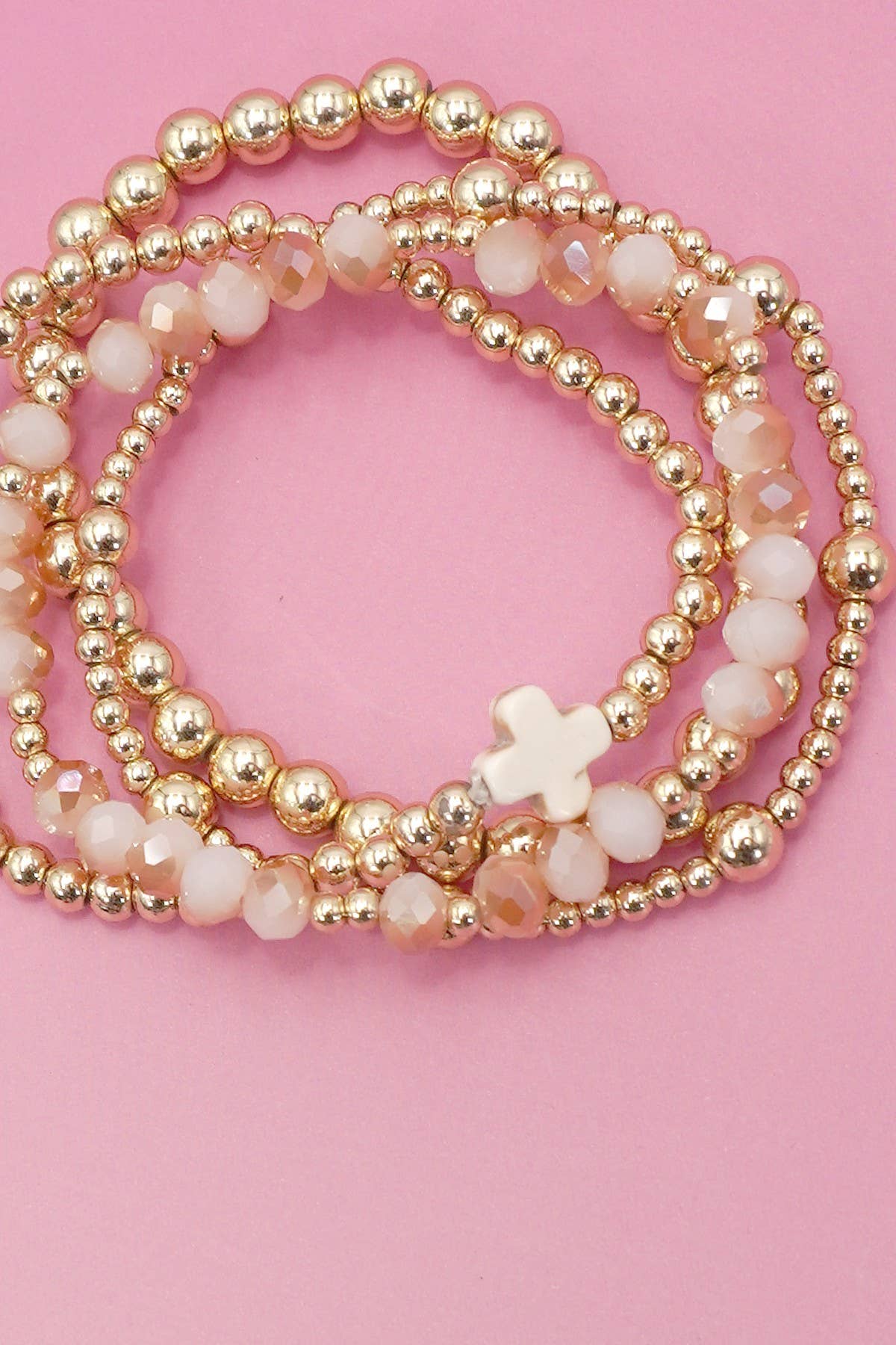 Boho Colorful Beaded Stretch Bracelet