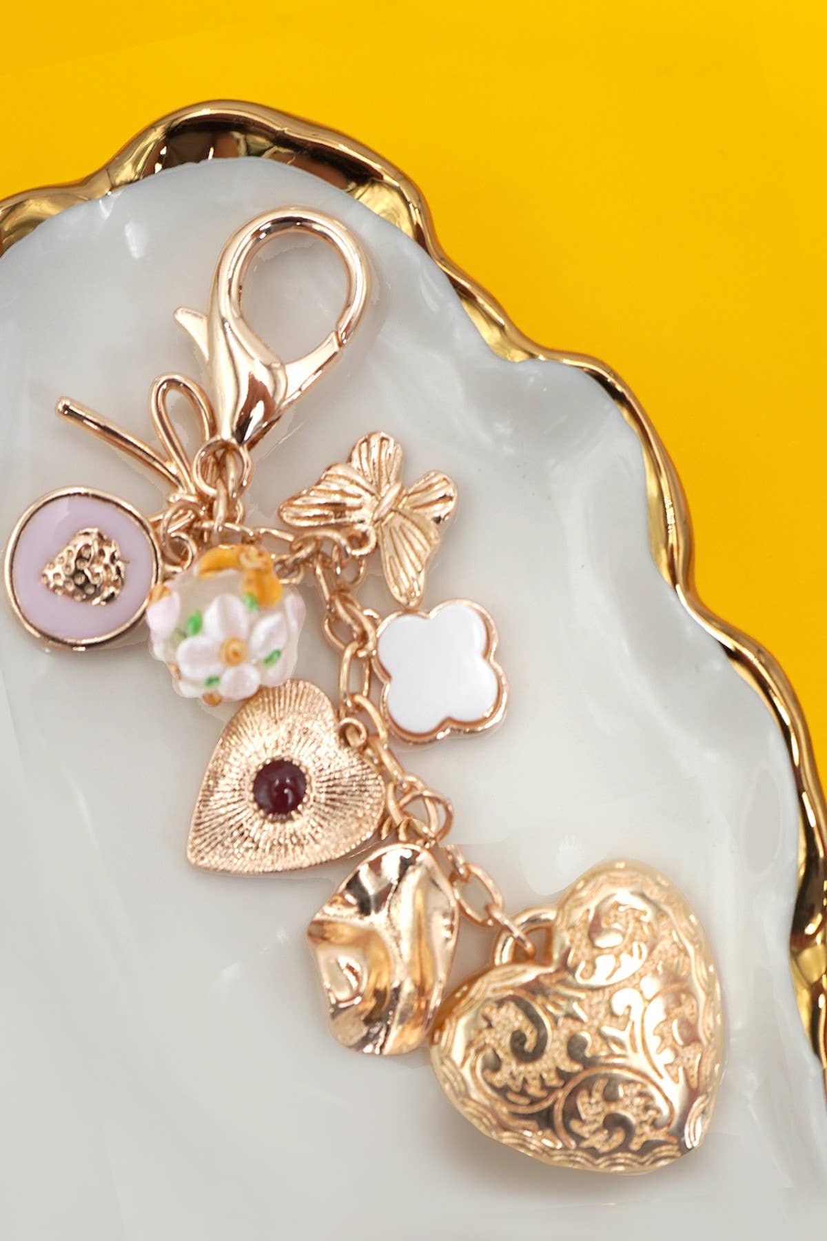 Butterfly Medley Bag Charm