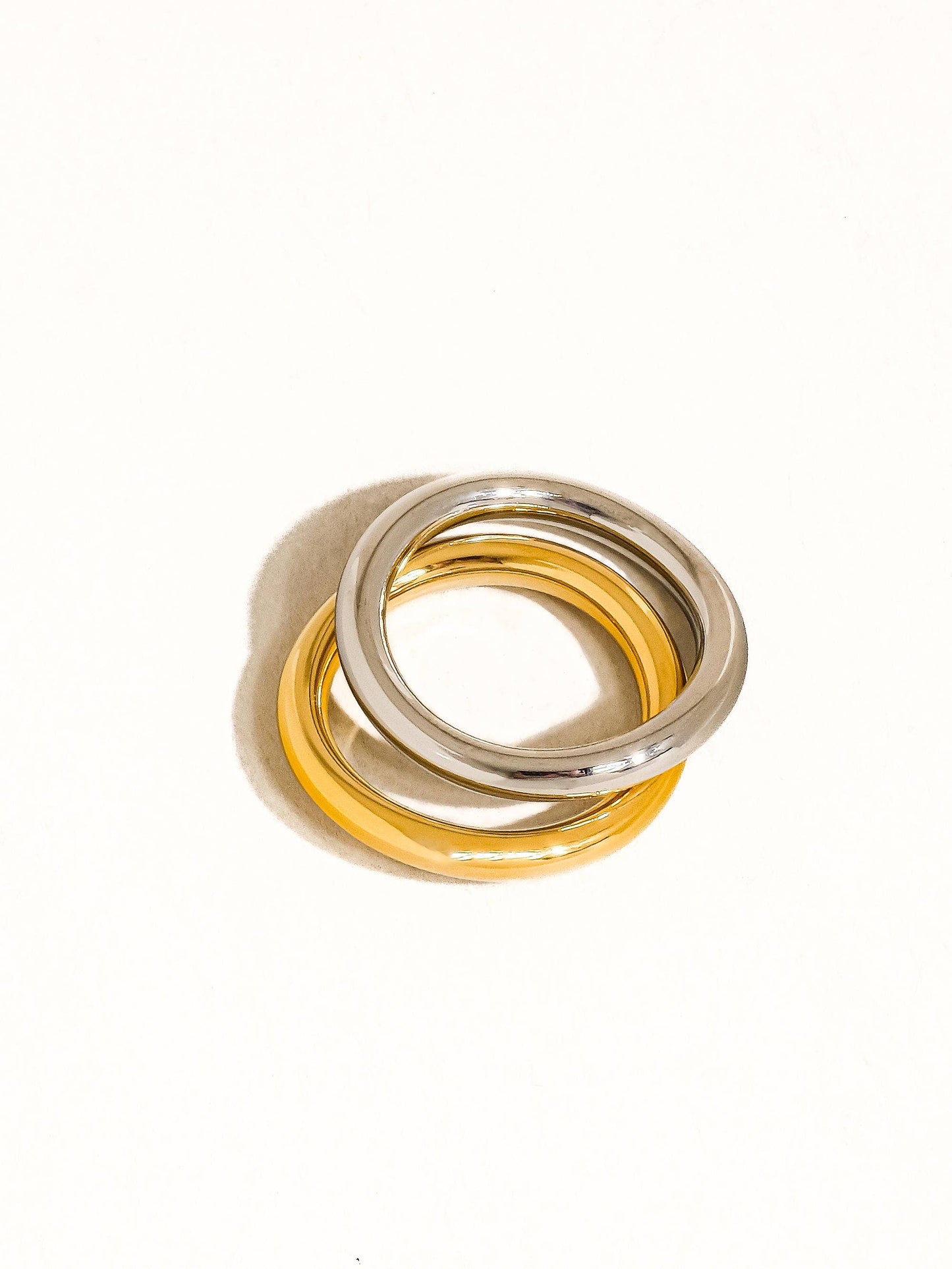 Duality Two Piece Two Tone Ring