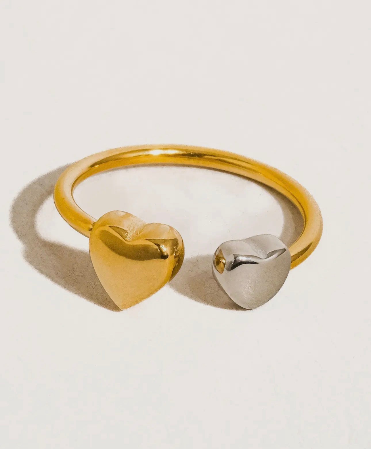 Two Hearts One Beat Ring