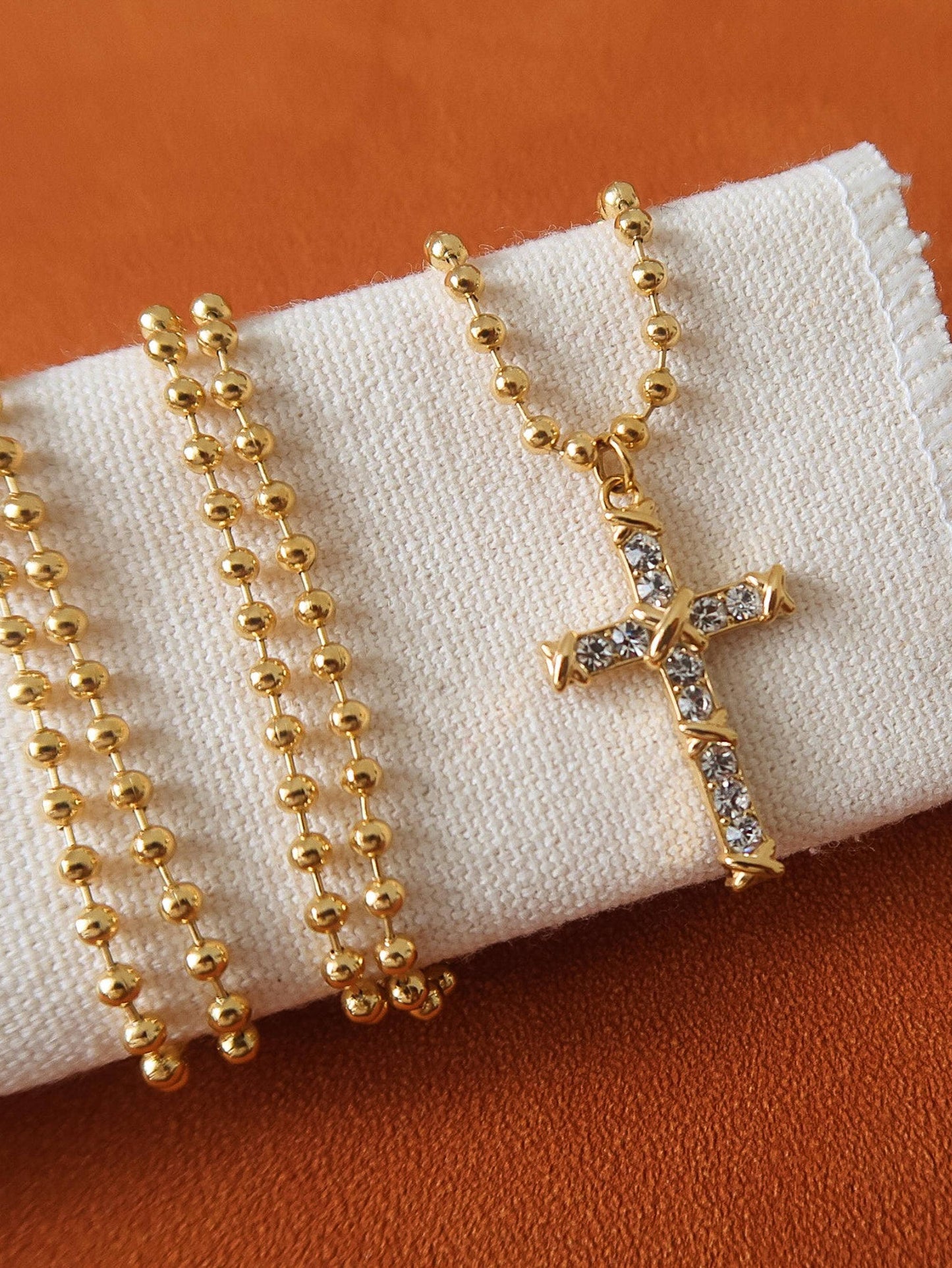 Verona Crystal Cross Pendant