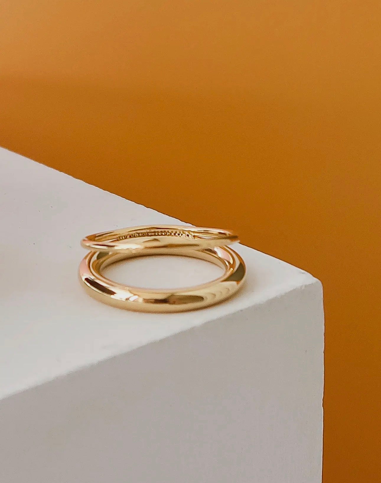 Elegant Double Band Ring