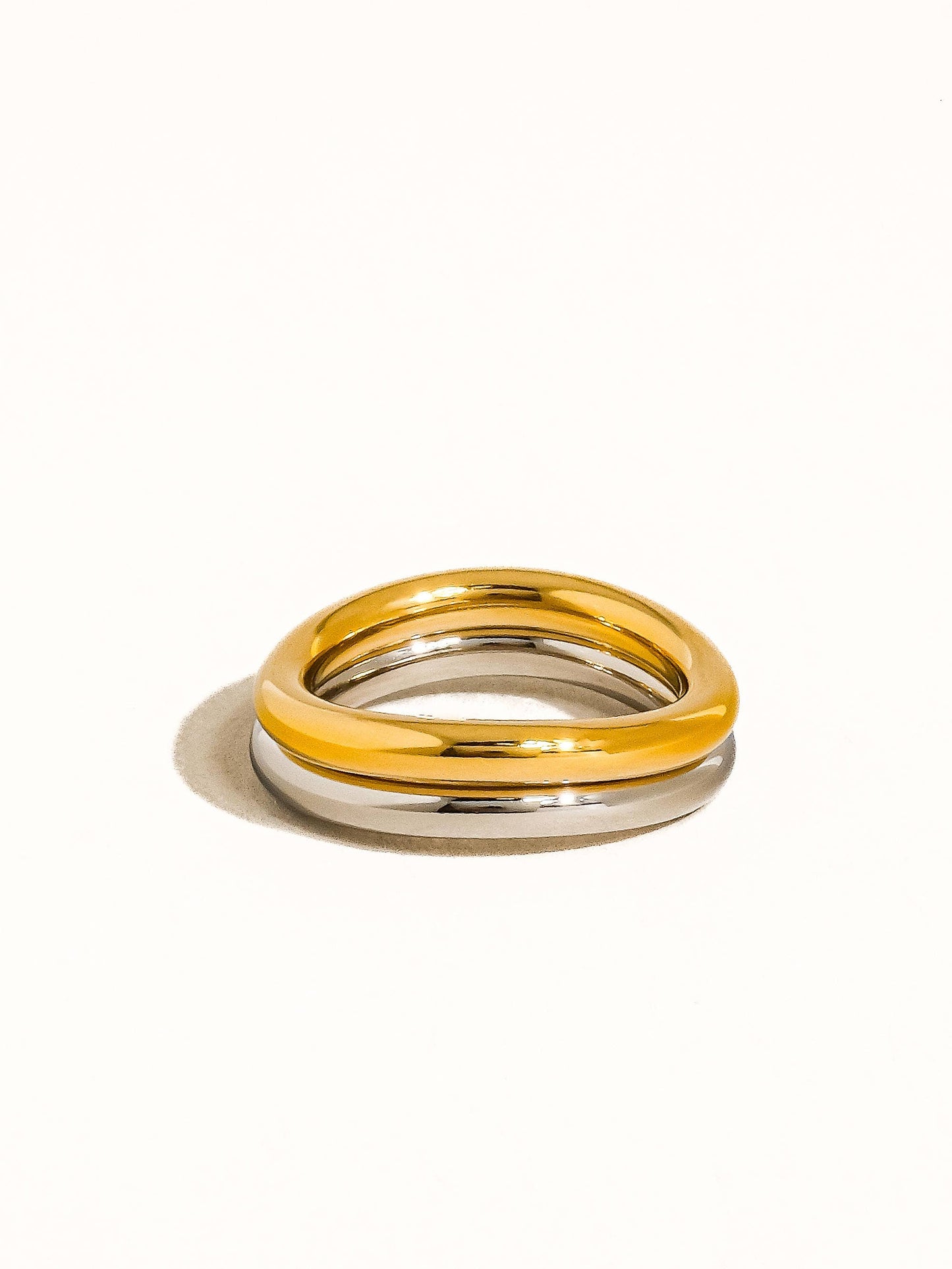 Duality Two Piece Two Tone Ring