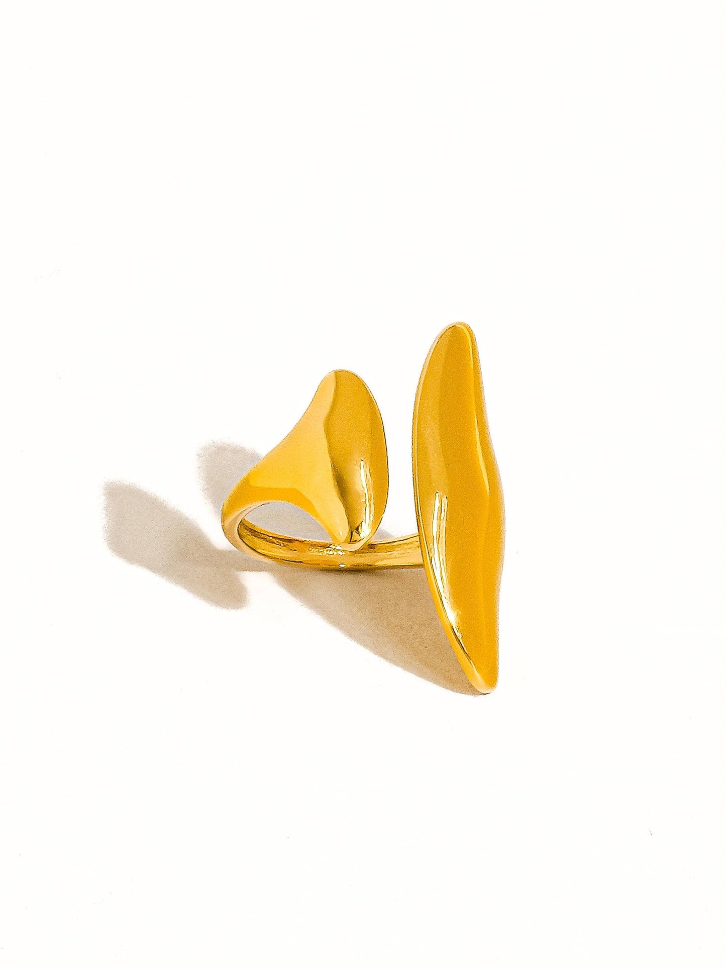 Liquid Metal Statement Ring