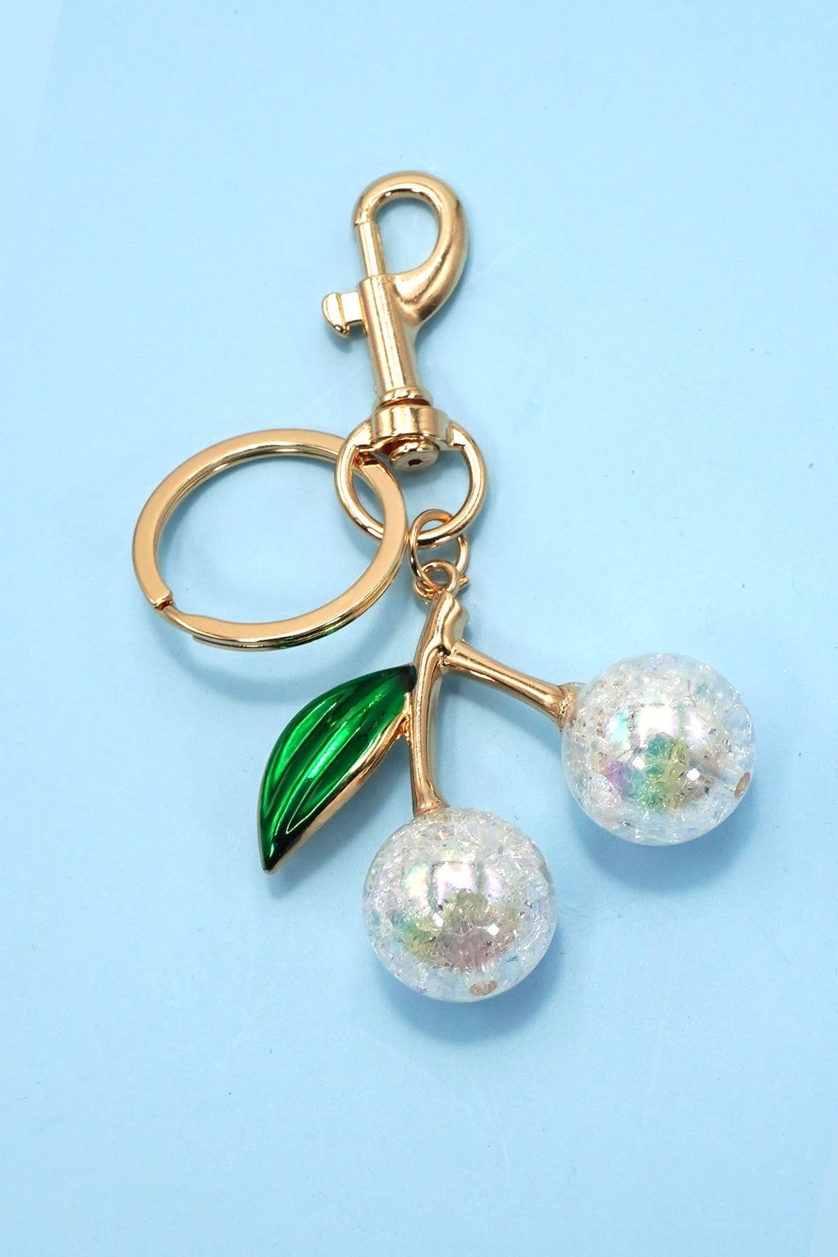 Pearlie Cherry Bag Charm