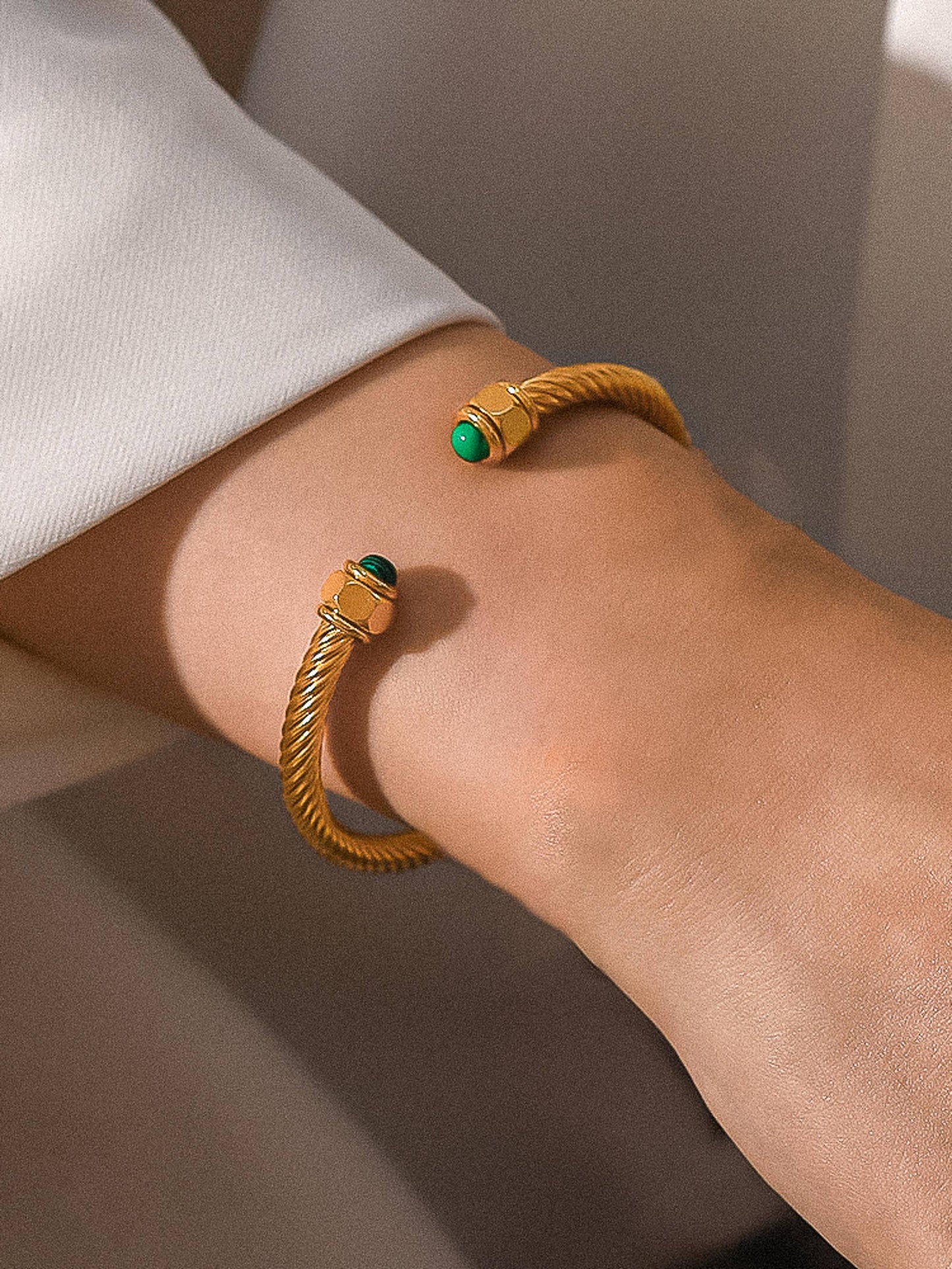 Verdant Compass Cuff