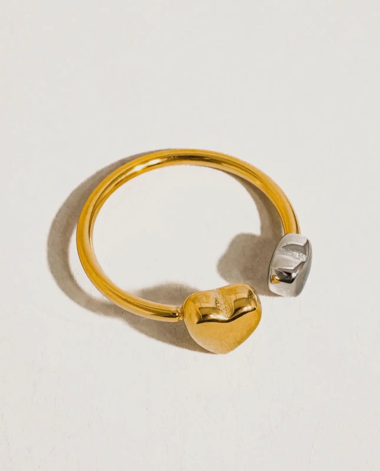 Two Hearts One Beat Ring