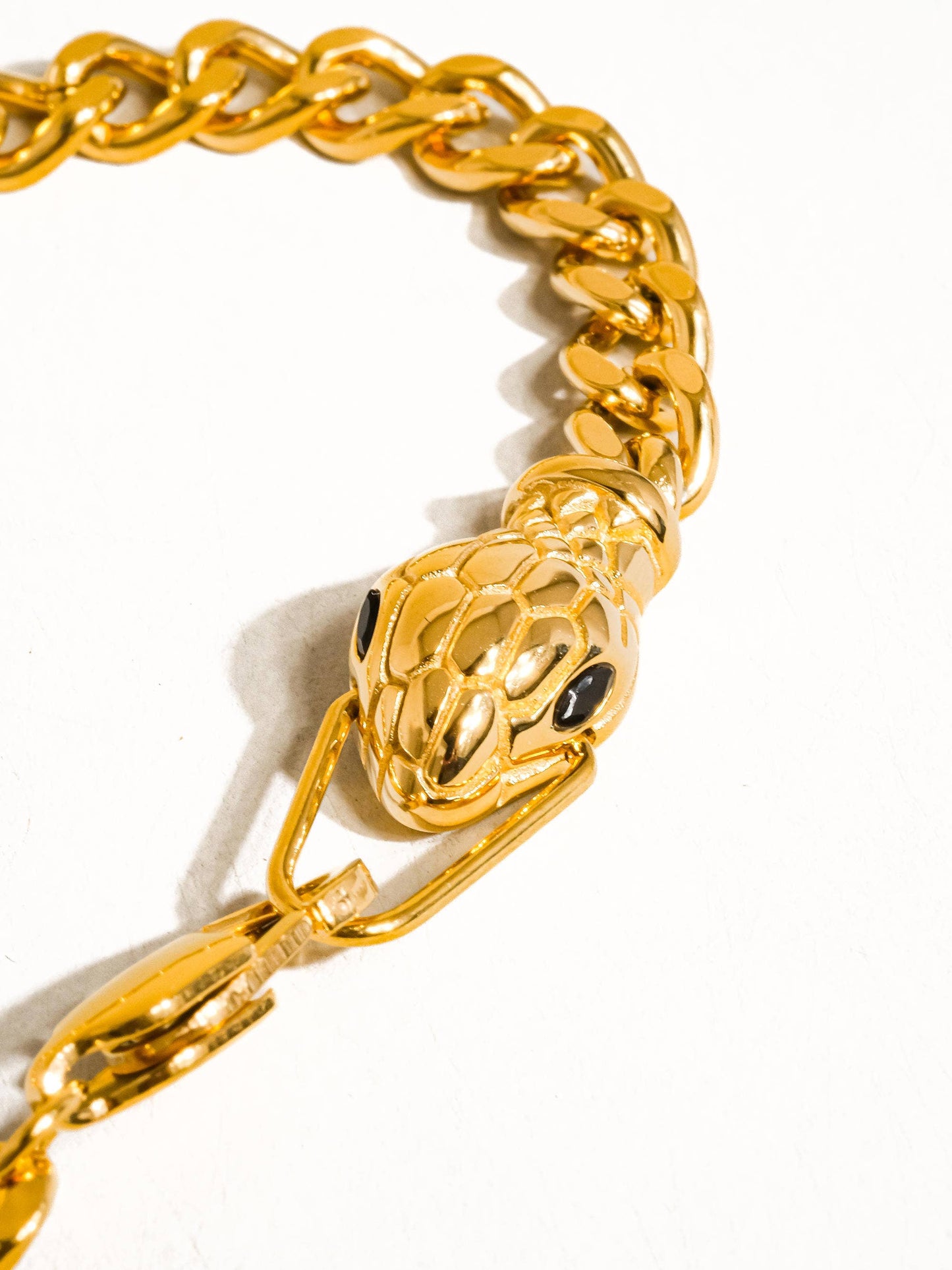 Tête de Serpent Chain Bracelet