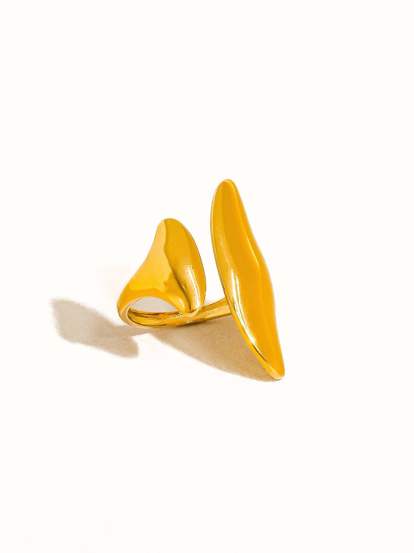 Liquid Metal Statement Ring