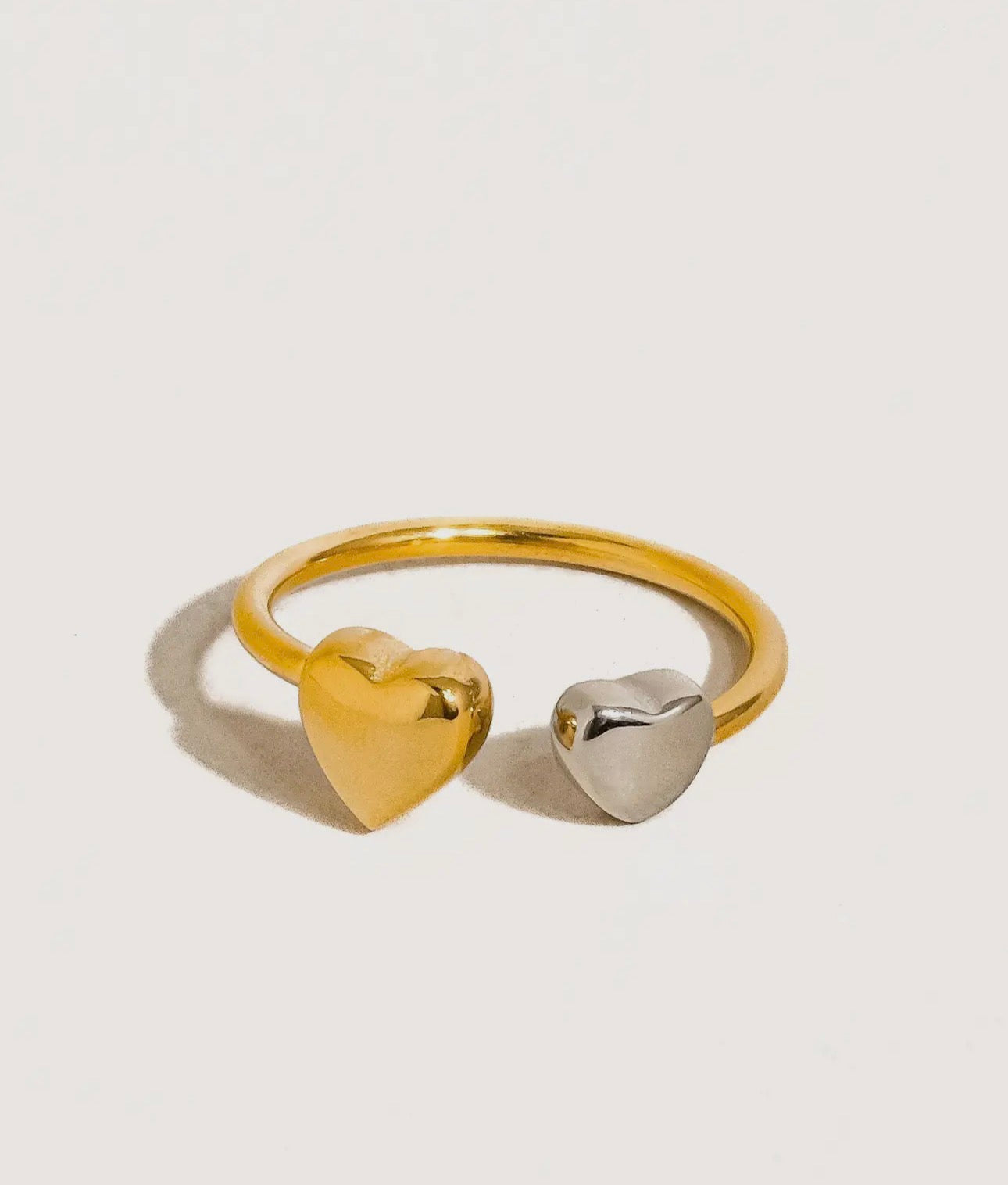 Two Hearts One Beat Ring