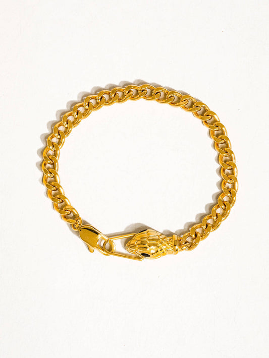 Tête de Serpent Chain Bracelet