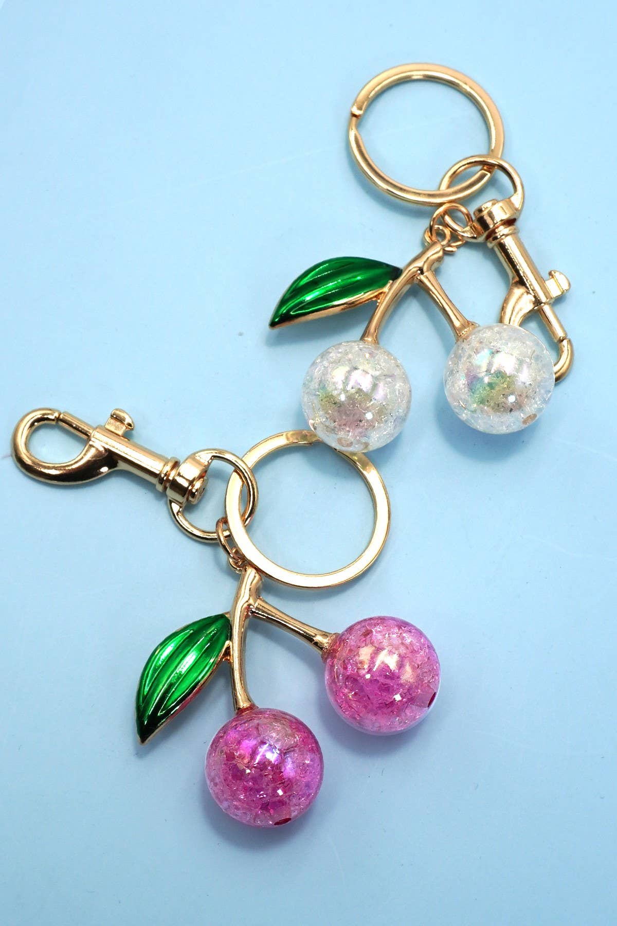 Pearlie Cherry Bag Charm