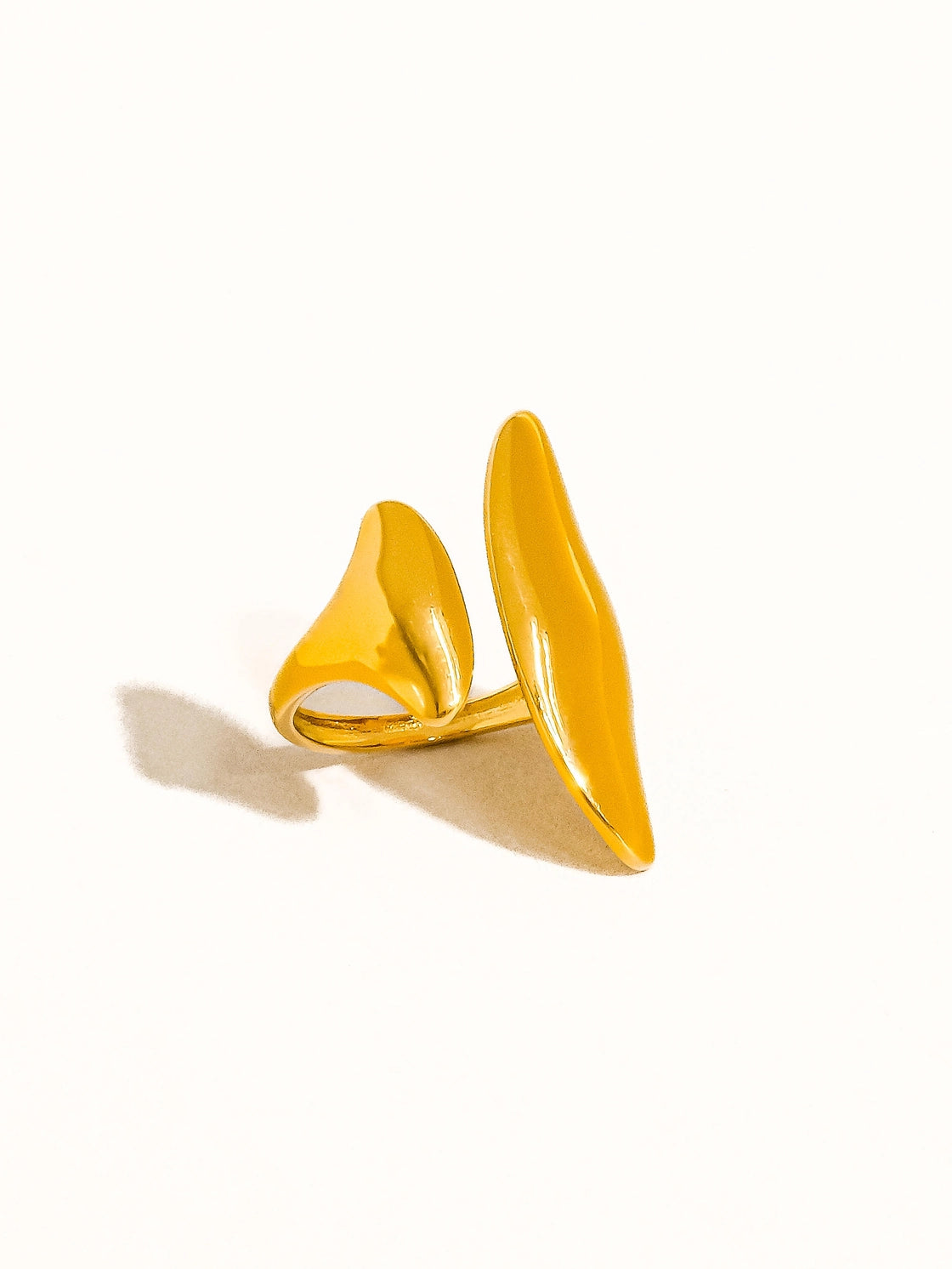 Liquid Metal Statement Ring