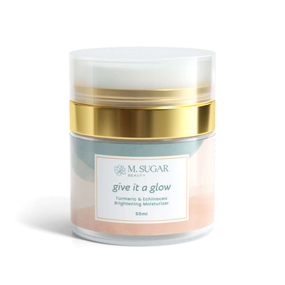 Give it a Glow Turmeric and Echinacea Facial Moisturizer - M. Sugar Beauty