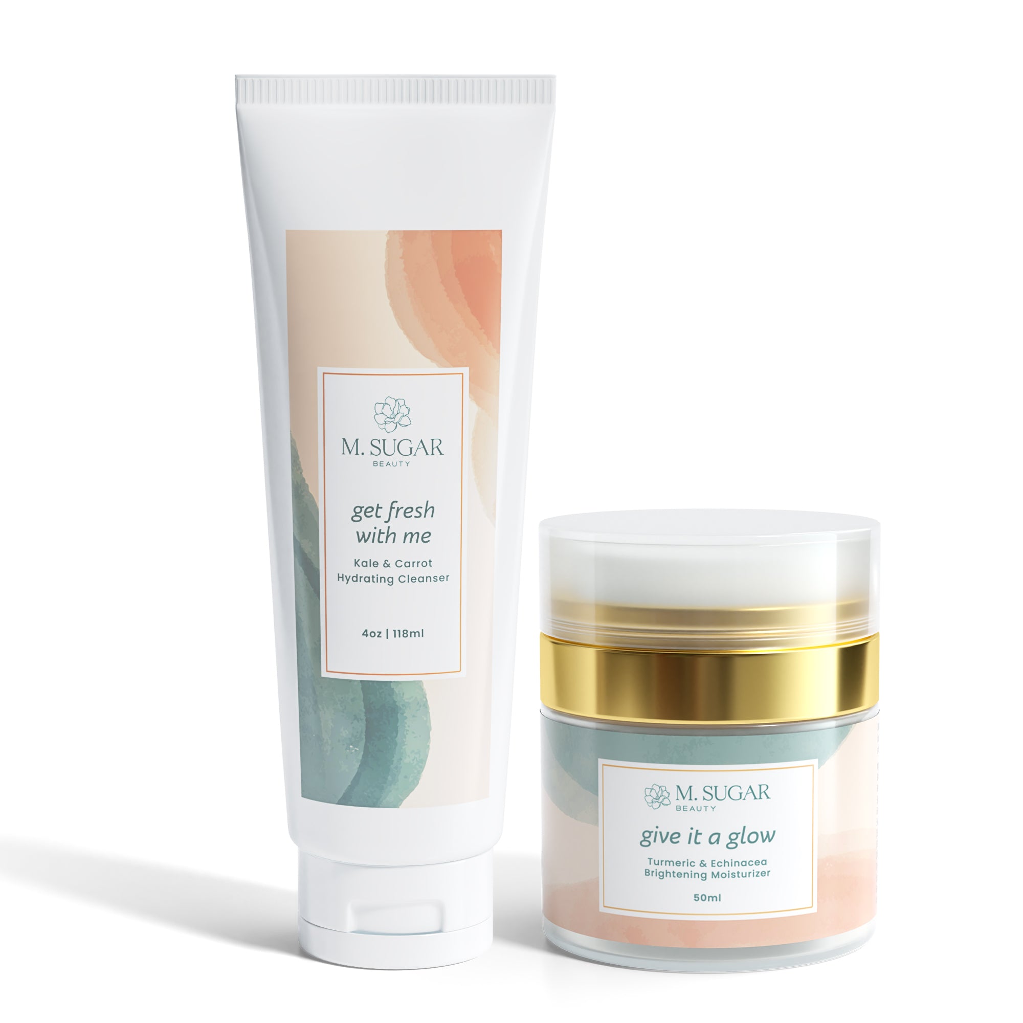 Fresh+Glow Cleanser and Moisturizer Duo - M. Sugar Beauty 